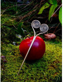 Keltische Anstecknadel mit der Spirale von La Tene