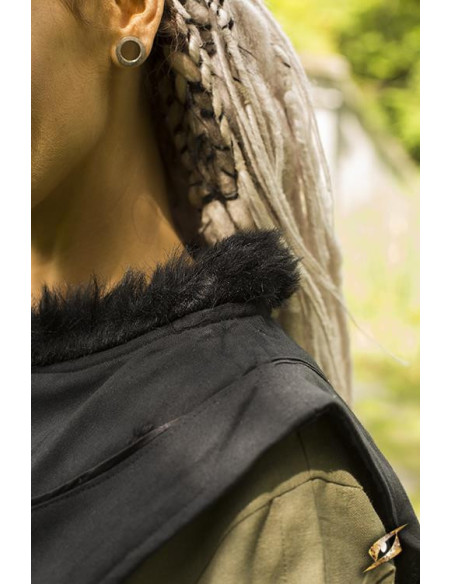 Sobrevesta medieval Raven en nebro