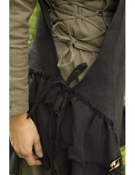 Sobrevesta medieval Raven en nebro