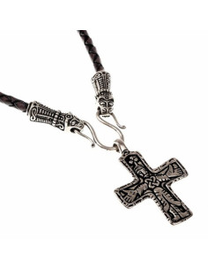 Colgante Mandermark con crucifijo vikingo