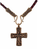 Mandermerk hanger met Viking kruisbeeld