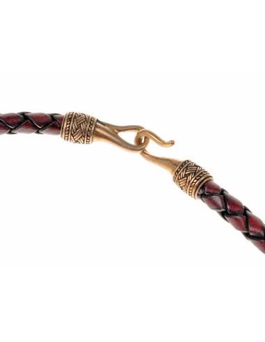 Mandermerk hanger met Viking kruisbeeld