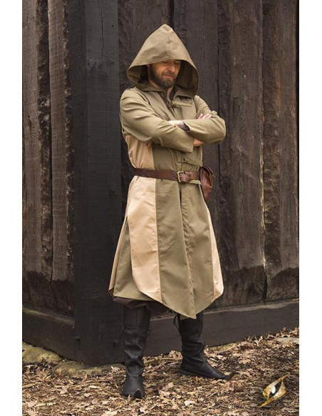 Tweekleurig Altair-vest in woestijnbeige