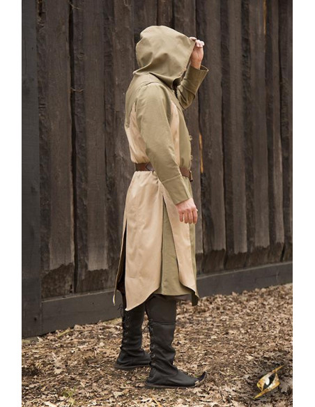 Chaleco Altair Bicolor en Beige desierto