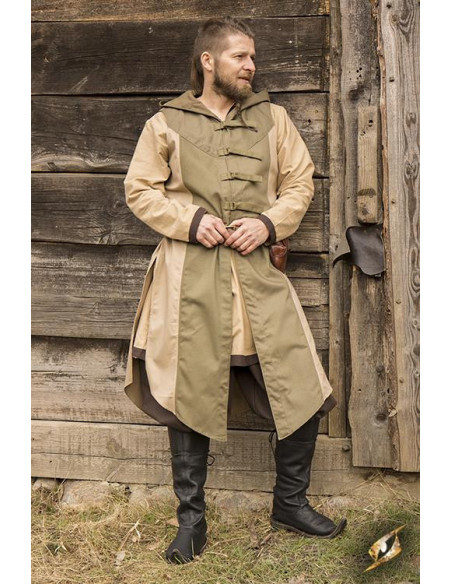 Tweekleurig Altair-vest in woestijnbeige