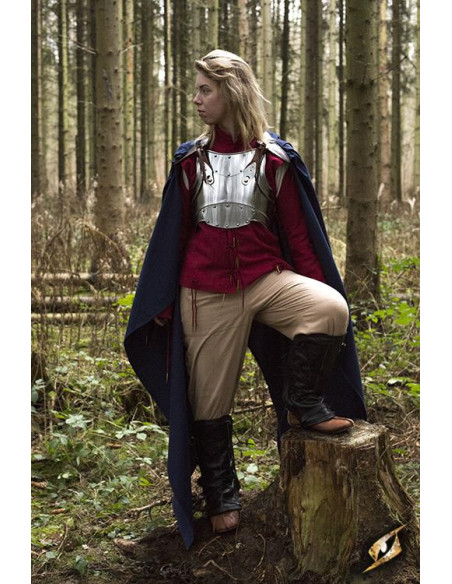 Regulus katoenen cape in blauw, één maat