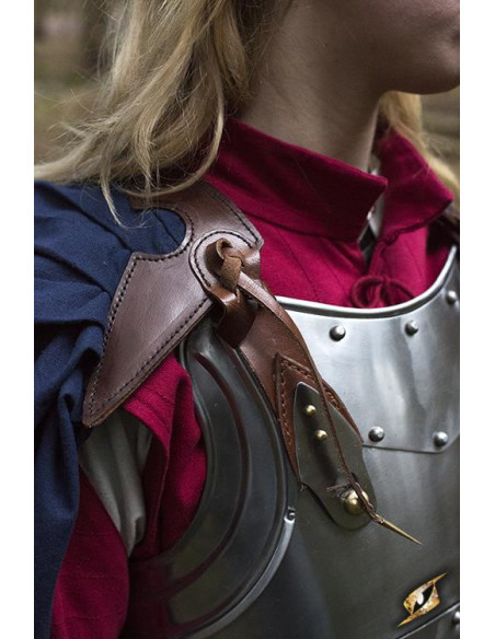 Regulus katoenen cape in blauw, één maat