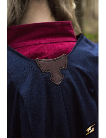 Regulus katoenen cape in blauw, één maat