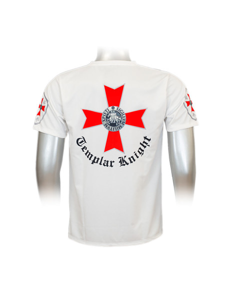 Wit sublimatie T-shirt Tempeliers