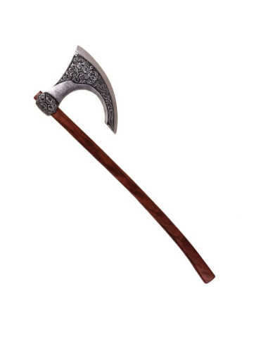 Wikinger Axt. Skandinavien 8. Jahrhundert (87 cm.)