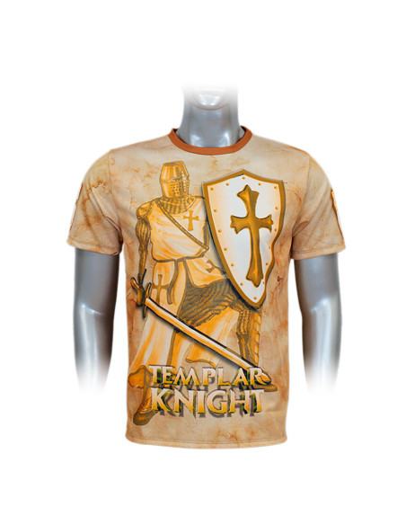 Goud sublimatie T-shirt Tempeliers