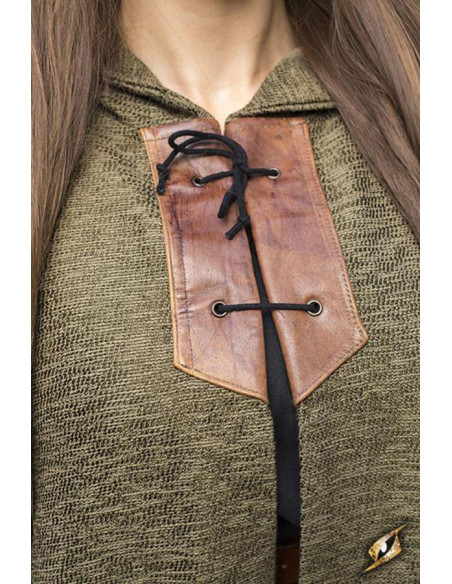 Middeleeuwse tuniek Benedict green Dryad