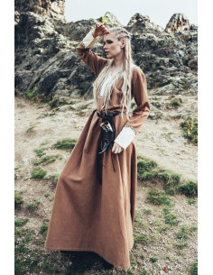 Lange Vikingjurk Freya, zandkleur 2