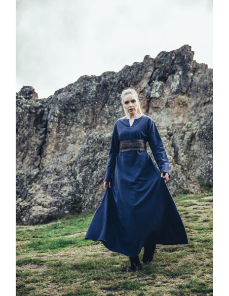 Valdis Cotton Viking Dress, Midnight...