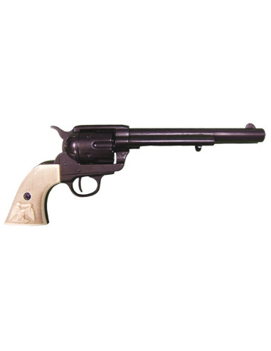 Revólver calibre .45 fabricado por S. Colt, EUA 1873