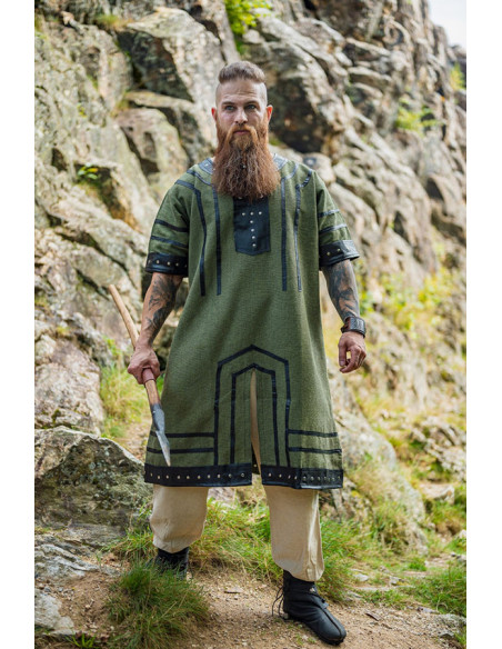 Rollo viking tuniek met korte mouwen,...