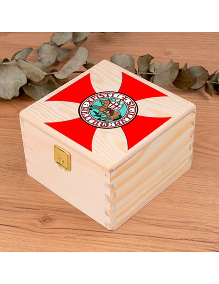 Mittelalterliche Box Kreuz Templer...
