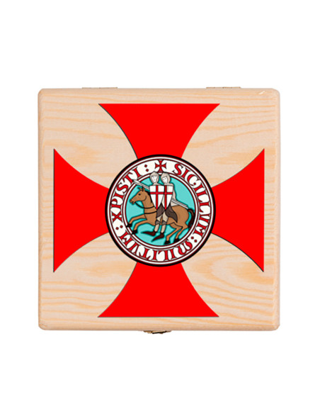 Mittelalterliche Box Kreuz Templer...