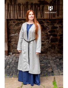 Brial Medieval Aslaug Gris en Lana