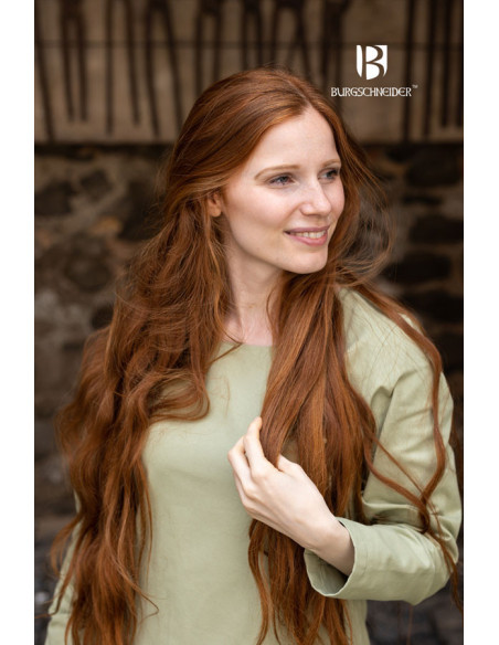 Túnica medieval mangas largas Feme,...