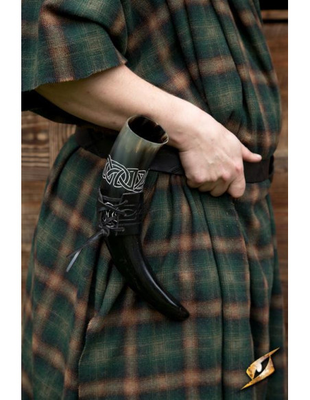 Horn keltiske knob lys-mørke