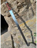 Romaans zwaard met één hand type Sigvinais voor historische schermen