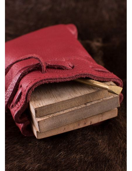 Libro de cera con lápiz de latón y...