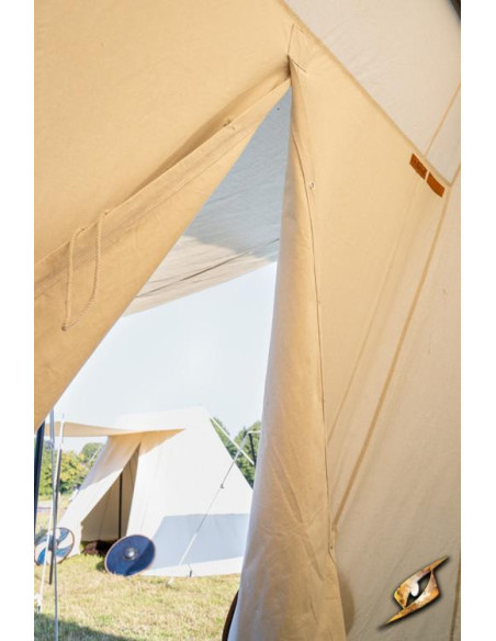 Middeleeuwse tent voor onverschrokken...