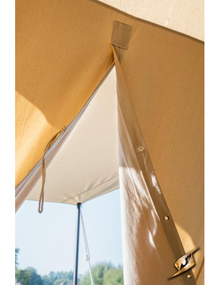 Middeleeuwse tent voor onverschrokken...