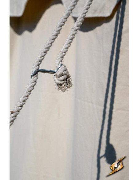 Pavillon middelaldertelt naturhvid...