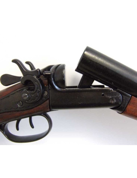 Oversavet 2-løbet pistol, USA 1881