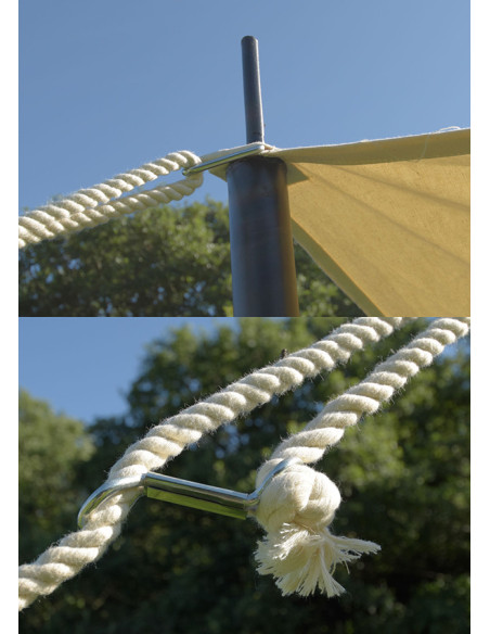 Saksische Middeleeuwse Markttent, 4 X...