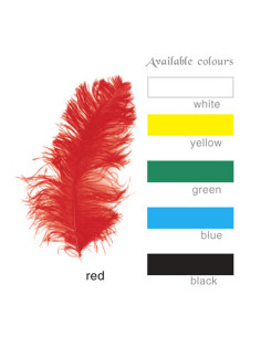 Pluma para armaduras y cascos medievales