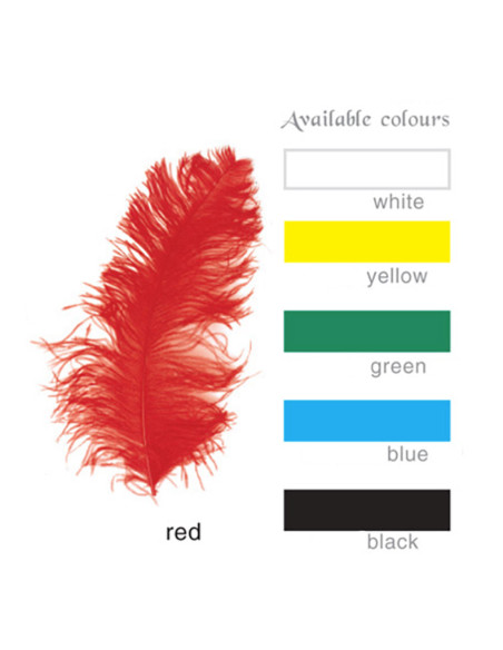 Pluma para armaduras y cascos medievales