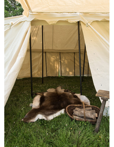 Mittelalterliches Ritterzelt aus...