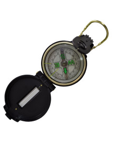 Grüner Plastikkompass