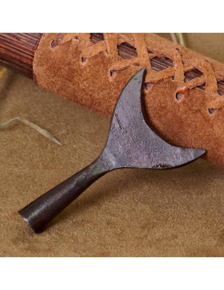 Punta de flecha histórica cortador...