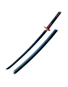 Demon Slayer Kamado Tanjirou functionele katana met rode tsuba