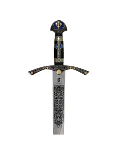 Jeanne d'Arc dekorativt sværd, 94 cm. 2