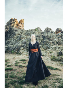 Viking kvindekjole model Lina, sort 2