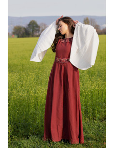 Yala edles Mittelalterkleid, mit Spitze 2