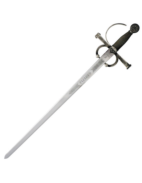 Espada de Francisco Pizarro, acabados...