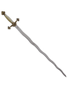 Espada Masonica Ceremonial Roja- Mide 114cm