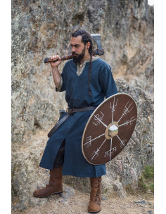 Viking tunika kortærmet Richard, blå 2