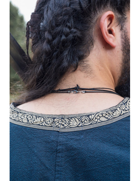 Viking tuniek korte mouw Richard, blauw