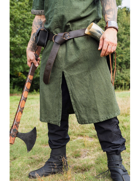 Viking tunika kortærmet Richard, grøn