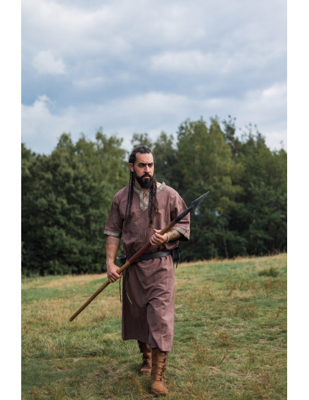 Túnica vikinga manga corta Richard,...