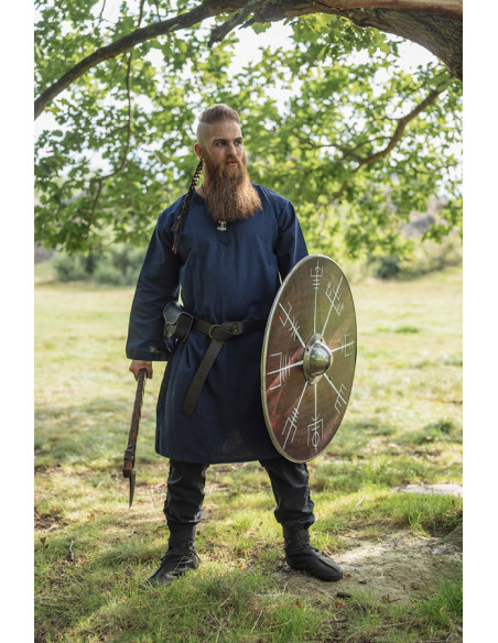 Halvor middelaldertunika, blå