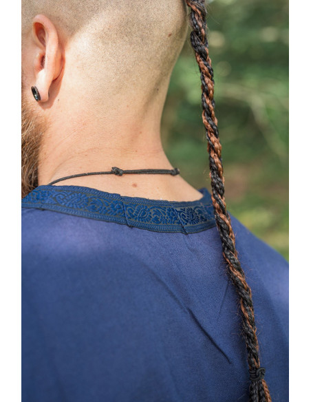 Túnica medieval Halvor, azul