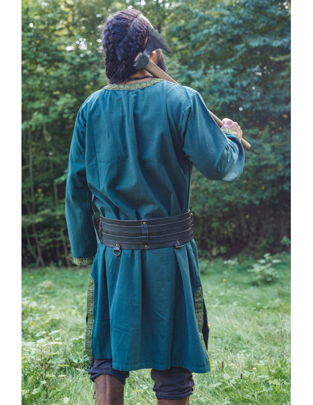 Túnica medieval Halvor, color verde